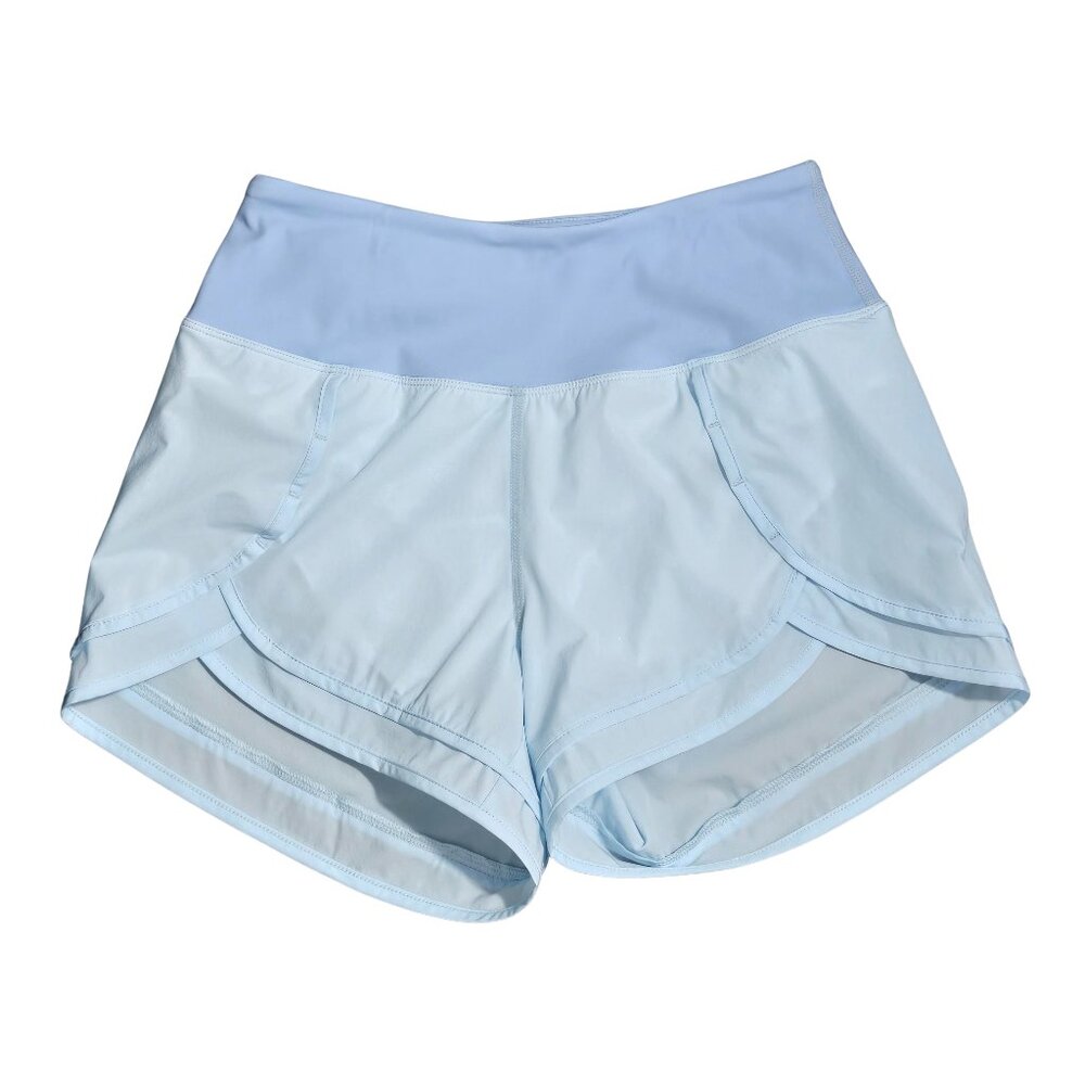 NWT | Soothfeel Light Blue Layered Performance Running Shorts | XXS